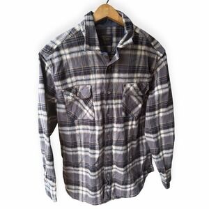 JACHS Mfg Heritage Flannel 100% Cotton Western Button Down Shirt